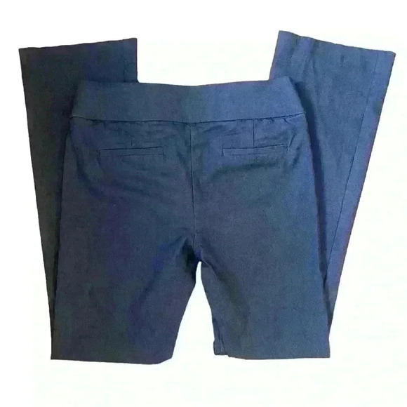 Blue Jean Black APT 9 stretch PULL ON PANTS SLACKS STRAIGHT LEG 6 - Picture 2 of 5